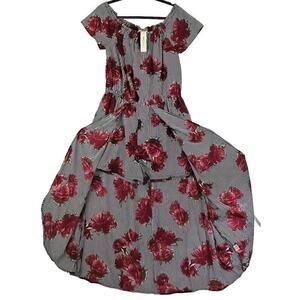 Speed Control ~Woman Size L~ Multicolor Floral Print Dress/Shorts NWT